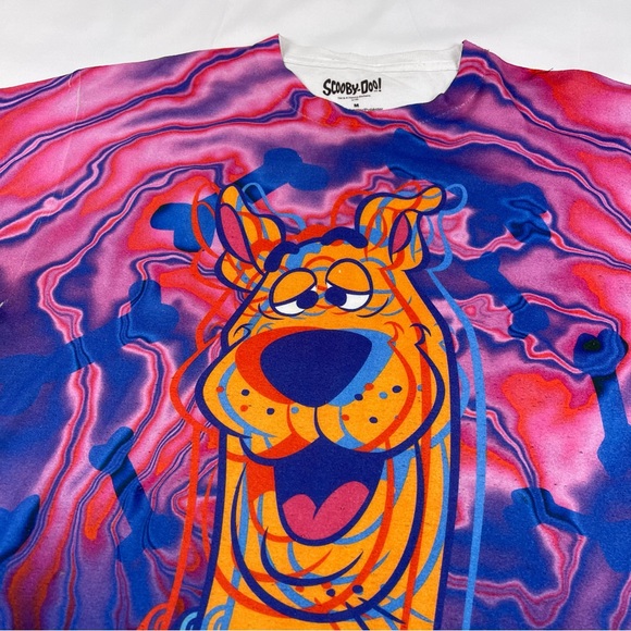 Scooby Doo Men’s  T-Shirt Large Graphic Scooby-Doo With Bones Hanna Barbera Sz:M - Picture 5 of 13